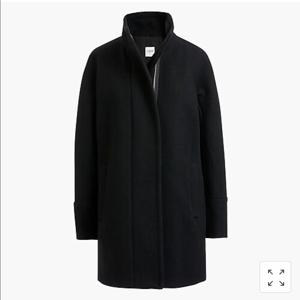 Black J Crew Coat
